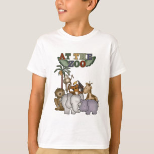 Djur på de Zootshirtsna och gåvorna Tee