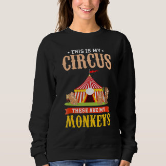 Djur på zoo Det här är min cirkus Det här är mina T Shirt