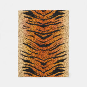Djur päls för Bengal tiger Fleecefilt
