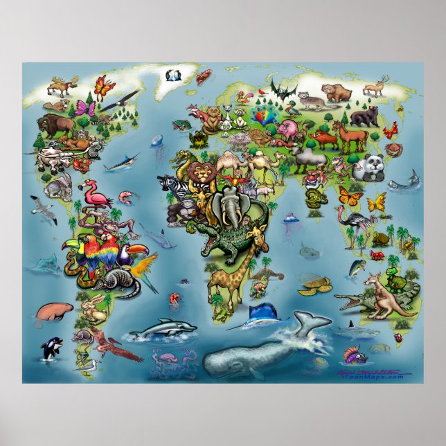 Djur Poster (Framsidan)