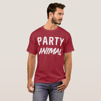 Djur rolig dricka humor för party t-shirt