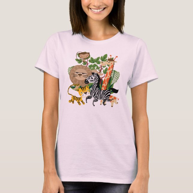 Djur Safari Tee (Framsida)