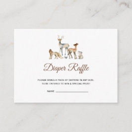 Djur Skogsblöja Lotteri Tilläggskort