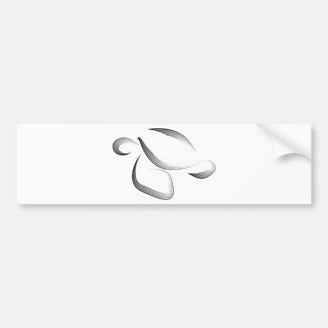 Djur - sköldpadda bildekal (Framsidan)