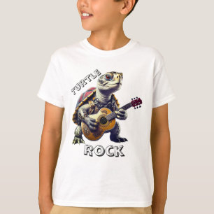 Djur Sköldpadda Tecknad film Karikatyr T Shirt