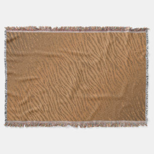 Djur Skriv ut Brown Glitter Glam Filt