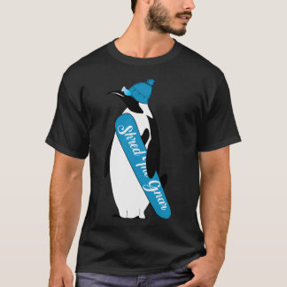 Djur som har förstört Gnar-Tecknaden Penguin T Shirt