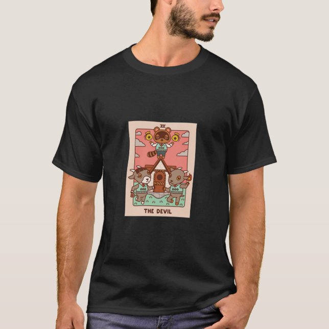 djur som korsar nya horisonter Tom nook i djävulen T Shirt (Framsida)