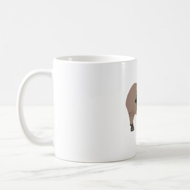 Djur som Zookeepers Kaffemugg (Vänster)