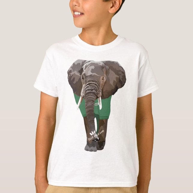 Djur som Zookeepers T Shirt (Framsida)