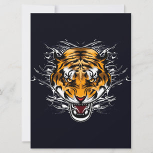Djur Söt Tiger I Badkar Vägg