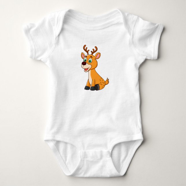 Djur tecknad illustration t shirt (Framsida)