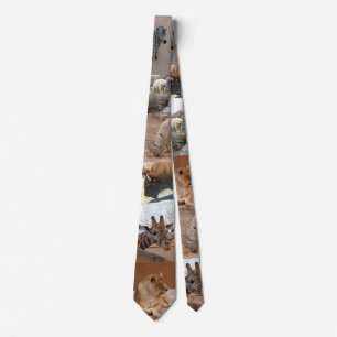 djur tie för zoo slips