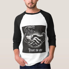 Djur Trust No One Grafisk T-Shirt