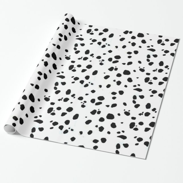 Djur tryckDALMATIAN Presentpapper (Utrullad)