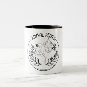 Djur Två-Tonad Mugg