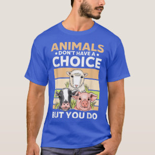 Djur utan valskydd Protein Vegetarian Vegan Activi T Shirt
