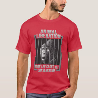 Djur var Djurplågeri Design vintage T Shirt