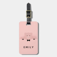 Djur vid Rosa Gris Cute Farm Animal