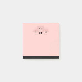 Djur vid Rosa Gris Cute Farm Animal Post-it Block