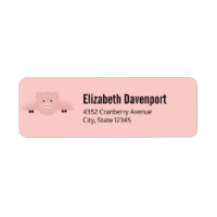 Djur vid Rosa Gris Cute Farm Animal