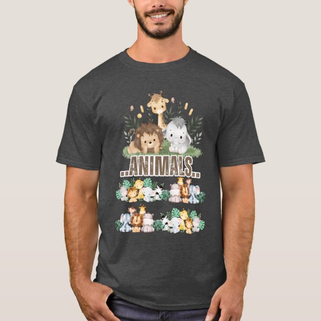 Djur vintage t shirt (Framsida)