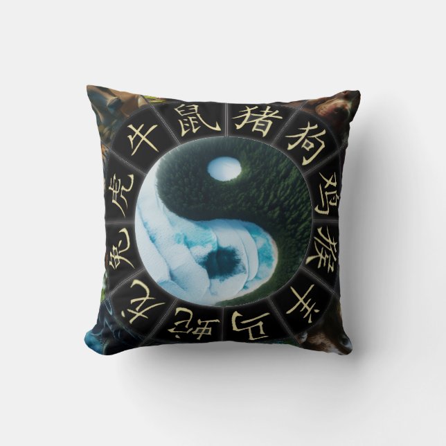 Djur Zodiac Kudde (Framsida)