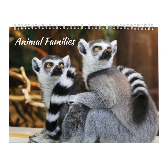Djura familjer kalender (Omslag)