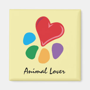 Djura Lover_Heart-Paw Magnet