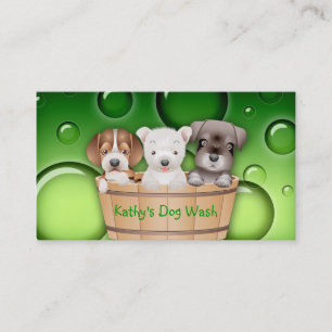 Djura veterinär- visitkorthundar ösregnar gree visitkort
