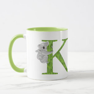 DjurABC K är avsett för koala mugg