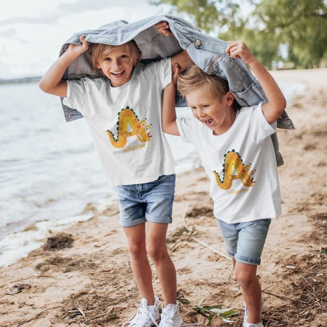 Djuralfabet A för alligator T Shirt (Skapare uppladdad)