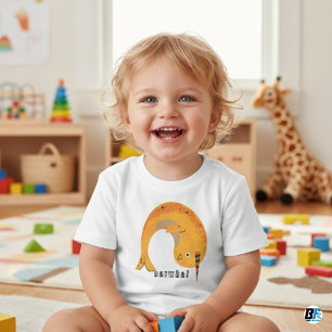 Djuralfabet N för snalv T Shirt