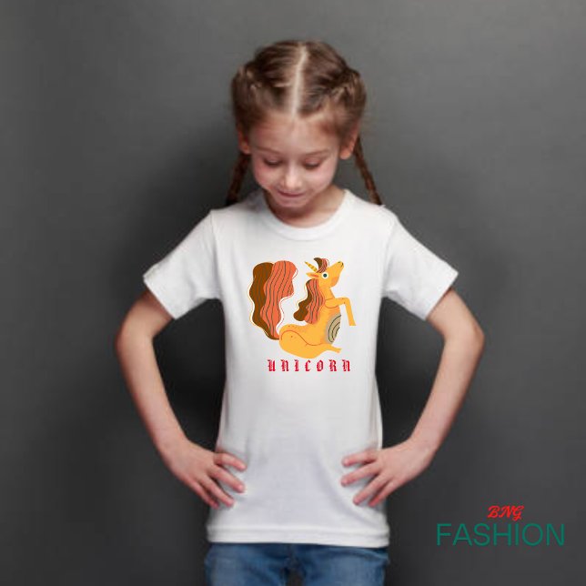 Djuralfabet U för Unicorn T Shirt (Skapare uppladdad)