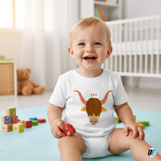 Djuralfabet Y för jak T Shirt (Skapare uppladdad)