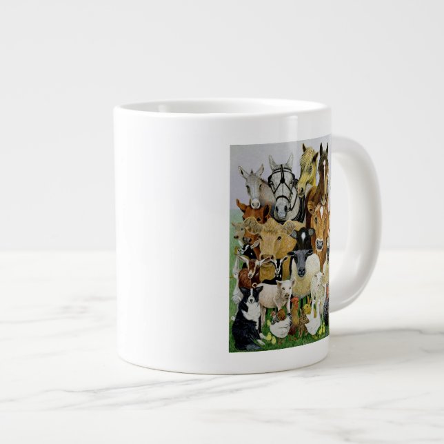 Djurallat Jumbo Mugg (Framsida höger)