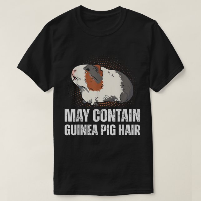 Djurälskare Cute Hårig Potato kan innehålla Guinea T Shirt (Design framsida)