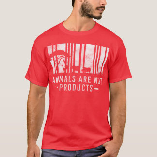 Djurälskare Djur räddare Köttfri rolig T Shirt