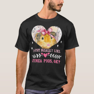 Djurälskare Djurägare Guinea Gris _1 T Shirt