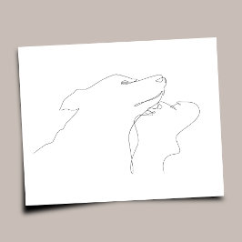 Djurälskare | En linjeartikel | Poster