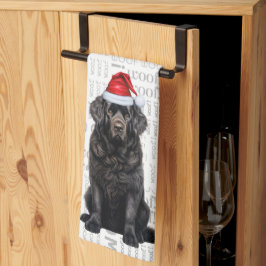 Djurälskare Helgdag Newfoundland Hund jul Kökshandduk