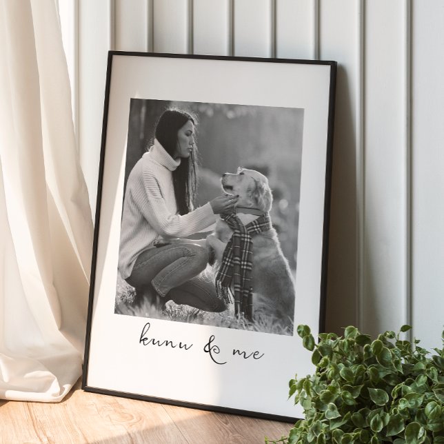 Djurälskare Hund Mamma eller Hund Personlig Messag Poster (Skapare uppladdad)