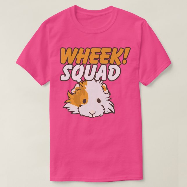 Djurälskare I Hårig Potato I Cute Guinea Gris I Wh T Shirt (Design framsida)