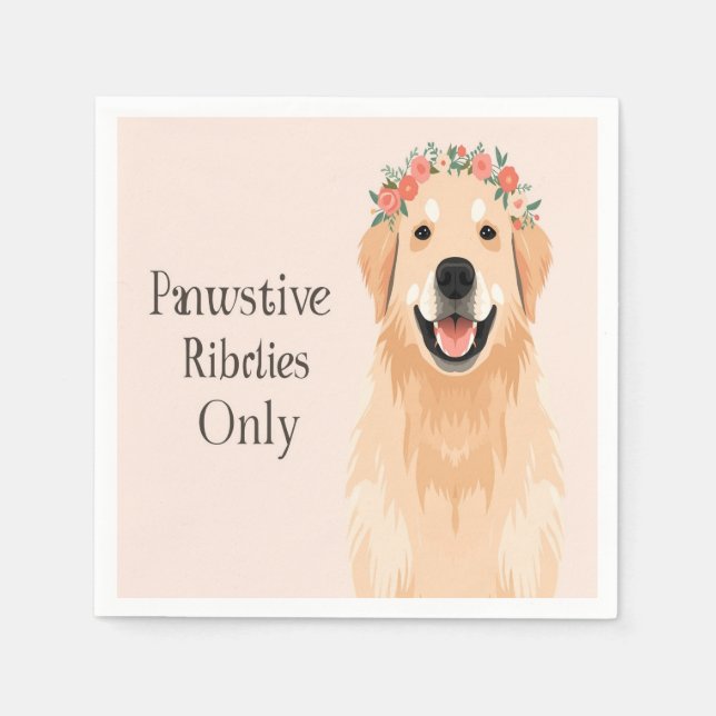 djurälskare pappersservett (Framsidan)