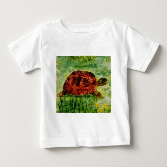Djurart Tortoise Tee Shirt (Framsida)
