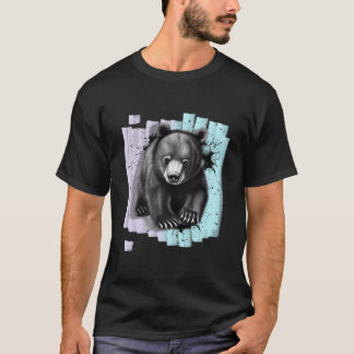 Djurben, vattenfärgat t shirt