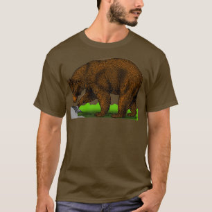 Djurbjörnsbiologi Bunt färg däggdjur T Shirt