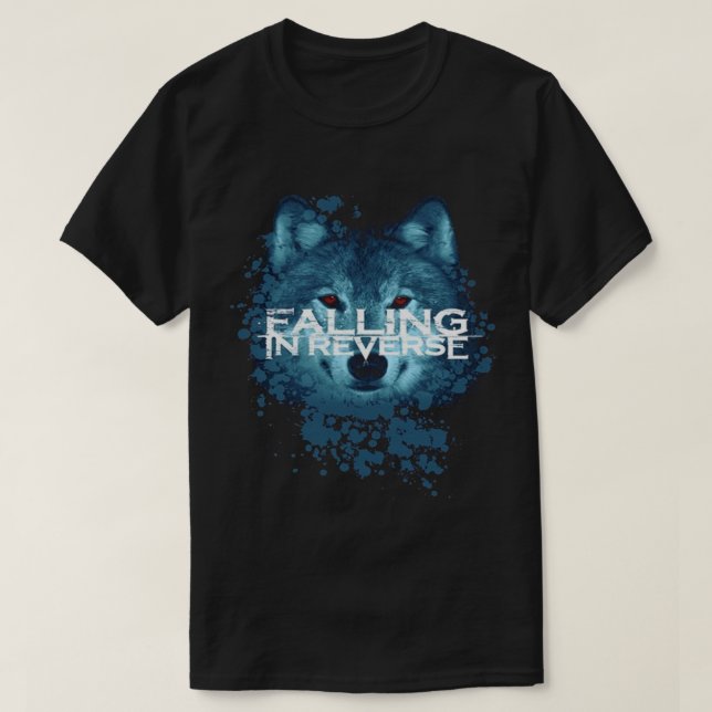 Djurblåfalk som kommer hem med musik från sten kär t shirt (Design framsida)