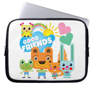 Djurbravänner Laptop Sleeve