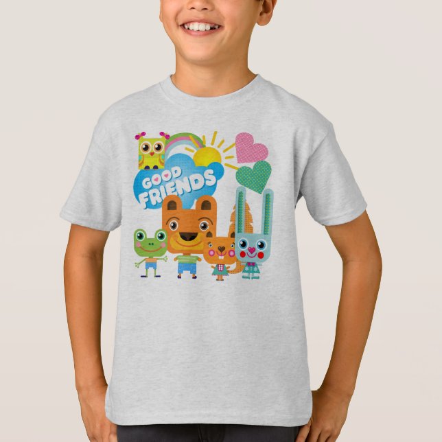 Djurbravänner Tee (Framsida)